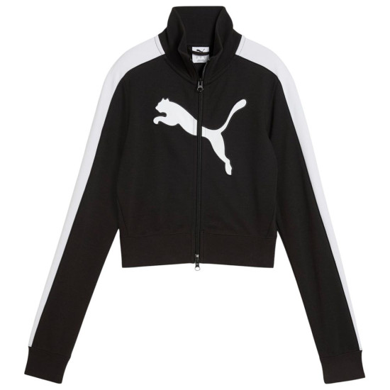 Puma Γυναικεία ζακέτα Future.Puma.Archive T7 Slim Cropped Track Top